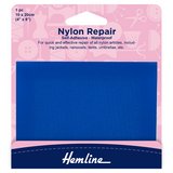 Hemline Royal Blue Self Adhesive Nylon Repair Patch 10cm x 20cm