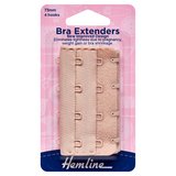 Hemline Nude Bra Extenders 75mm