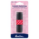 Hemline Black Instant Hemming 2m x 20mm