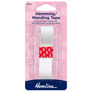 Hemline White 3m x 20mm Hemming Tape