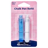 Hemline Blue and White Chaco Pen Refills