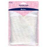 Hemline Tailor's White Extra Large Set-In Shoulder Pads