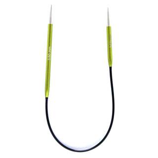 Knit Pro Zing Fixed Circular Knitting Pins 25cm - Full range of sizes available!