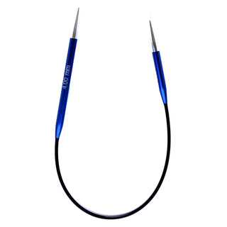 Knit Pro Zing Fixed Circular Knitting Pins 25cm - Full range of sizes available!