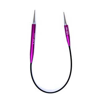Knit Pro Zing Fixed Circular Knitting Pins 25cm - Full range of sizes available!