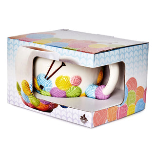 Sew Tasty Knitting Design Novelty Mug