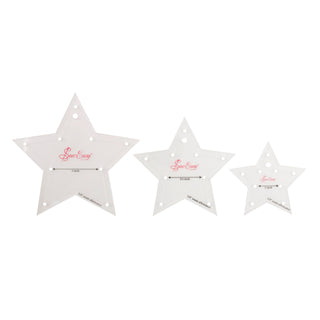 Sew Easy Mini Stars 1"-2" Quilting/Patchwork Template Set