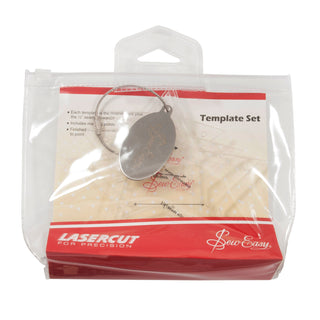 Sew Easy Mini Stars 1"-2" Quilting/Patchwork Template Set