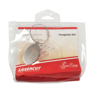 Sew Easy Mini Hearts 1"-3" Quilting/Patchwork Template Set