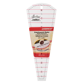 Sew Easy Dresden Patchwork Template 8 x 3.5"