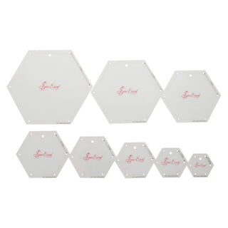 Sew Easy Patchwork Mini Hexagon Template Set