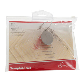 Sew Easy Patchwork Mini Hexagon Template Set