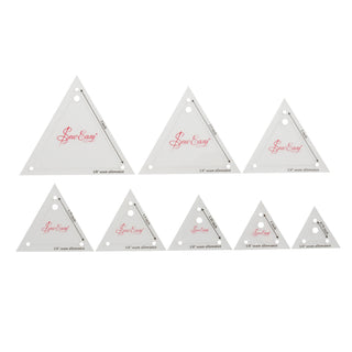 Sew Easy Patchwork Mini Triangle Template Set