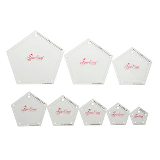 Sew Easy Patchwork Mini Pentagon Template Set