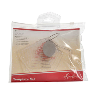 Sew Easy Patchwork Mini Pentagon Template Set