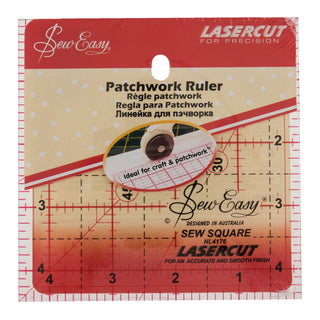 Sew Easy Square Quilting Ruler 4.5" x 4.5"
