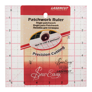 Sew Easy Square Quilting Ruler 6.5" x 6.5"