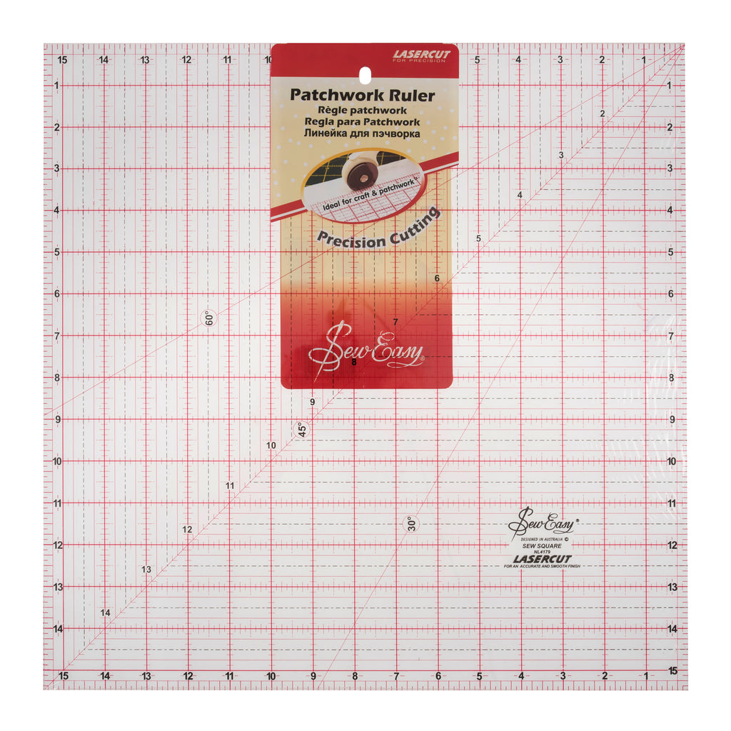 Sew Easy Square Quilting Ruler 15.5