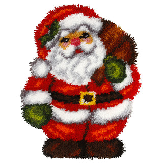 Orchidea Santa Shaped Cushion Latch Hook Kit