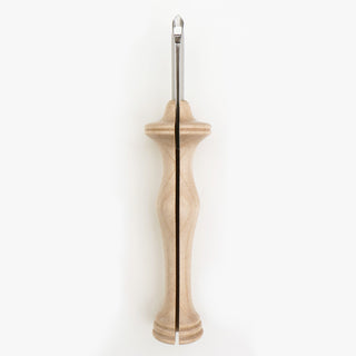 The Oxford Company Punch Needle: Natural Wood: Regular: Size 8