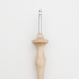 The Oxford Company Punch Needle: Natural Wood: Regular: Size 10