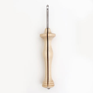 The Oxford Company Punch Needle: Natural Wood: Fine: Size 9