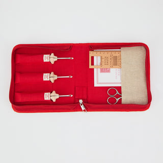 The Oxford Company Punch Needle Set: Natural Wood: Regular: Set of 3