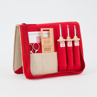 The Oxford Company Punch Needle Set: Natural Wood: Complete: Set of 8