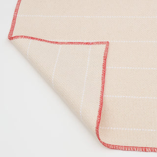 The Oxford Company Needlecraft Fabric: Monk's Cloth: Precut and Serged: 25cm x 25cm