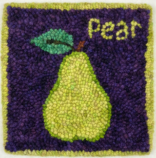 The Oxford Company Punch Needle Kit: Pear: Purple