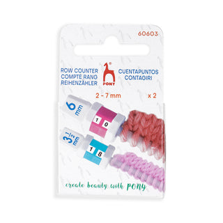 Pony Row Counter Combination Pack 2mm - 7.5mm