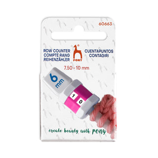 Pony Jumbo Row Counter 7.50mm - 10mm