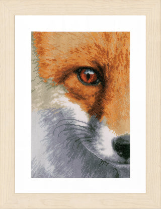Lanarte Fox Counted Cross Stitch Kit (Evenweave)