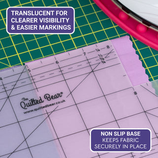 The Quilted Bear Hot Ironing Ruler (4" x 6")