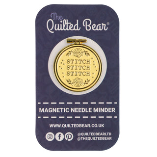 The Quilted Bear Magnetic Needle Minder (Cross Stitch)