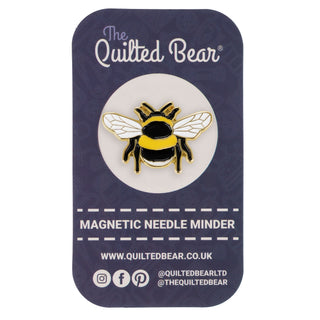 The Quilted Bear Magnetic Needle Minder (Bee)