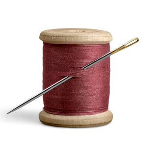 The Quilted Bear Gold Eye Sashiko Needles with Wooden Case (Assorted)