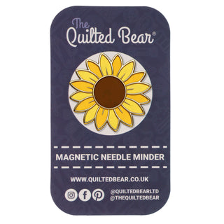 The Quilted Bear Magnetic Needle Minder (Sunflower)