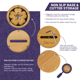 The Quilted Bear Sewing Thread Cutter (45mm)