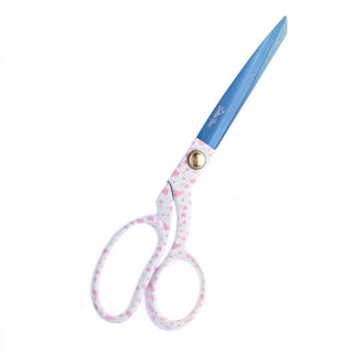The Quilted Bear Pink Hearts Fabric Scissors (8.5")