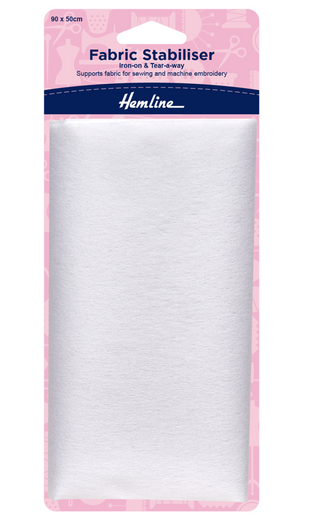 Hemline Iron-On Fabric Stabiliser 90 x 50cm
