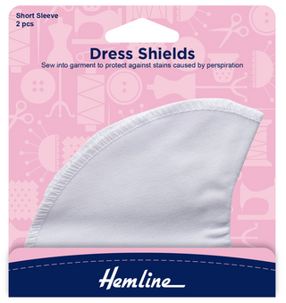 Hemline Medium Short Sleeve Dress Shields