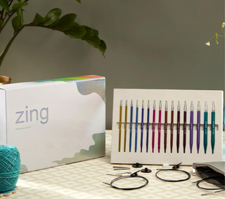 KnitPro Knitting Pins: Circular: Interchangeable: Zing: Melodies of Life: Gift Set
