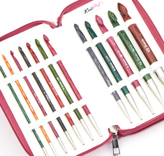 KnitPro Crochet Hook Set: Tunisian (Afghan): Dreamz: Grande Set