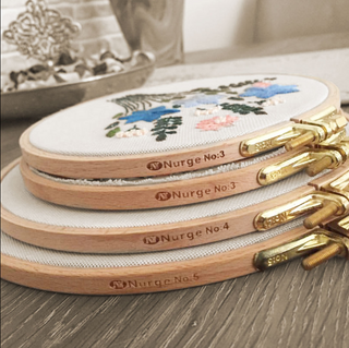 Nurge Wooden Quilting Hoop 7"/190mm x 16mm
