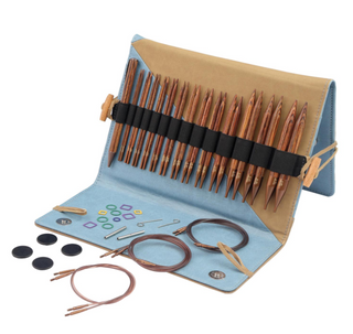 KnitPro Knitting Pins: Interchangeable: Normal: Ginger: Grande Set