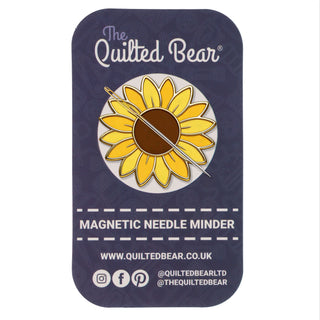 The Quilted Bear Magnetic Needle Minder (Sunflower)