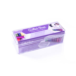 The Quilted Bear 27 Spool Sewing Thread Storage Box