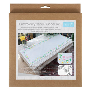 Trimits Embroidery Kit: Table Runner: Daisy Chain
