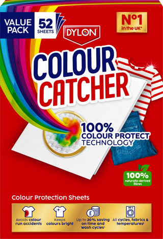 Dylon Colour Catcher Colour Protection Sheets - 52 Sheet Pack